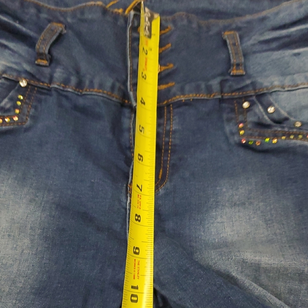 Vtg Kalowa Premium Blue Push Up Stretch  Jeans  Size 29 - Picture 13 of 16